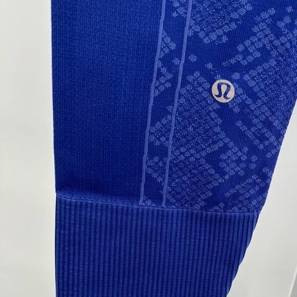 Lululemon Heathered Sapphire Blue Ebb To Street Pant - Picture 10 of 11